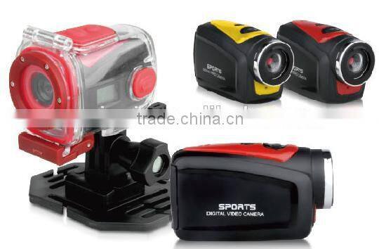 Hot selling 1.3MP sensor HD 720P waterproof sports action camera DV-108SA