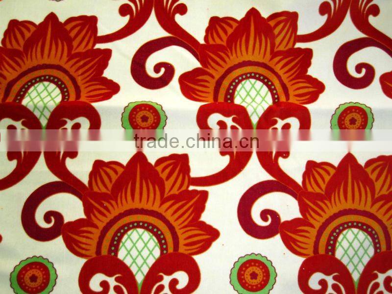 100%COTTON PRINTED VELVETEEN FABIRC FOR BEDDINGS
