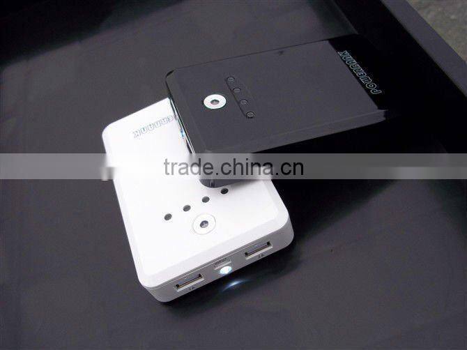 9300mAh big capacity power bank induction charged battery pack powerful external backup power supply for ipad