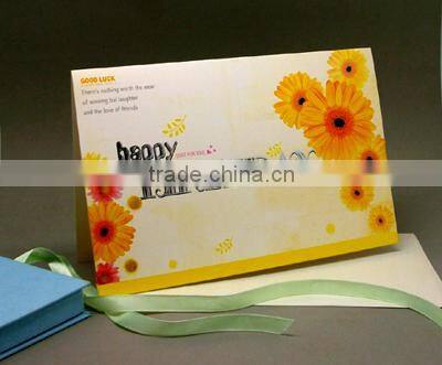 Friendly hand made USB port greeting cards for holiday/advertising/wedding invitation