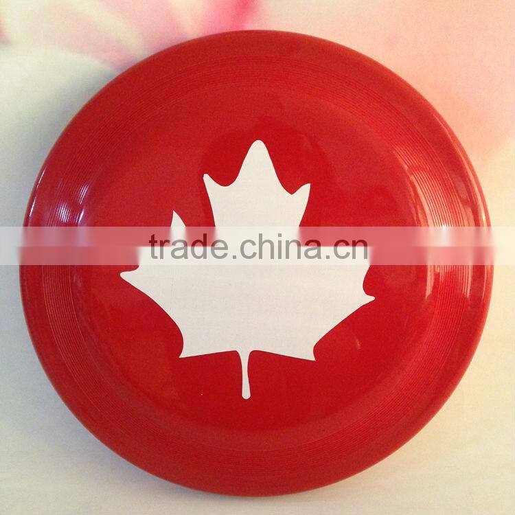 Plastic luminescent frisbee