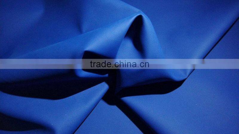 The skin feeling leather designer fabric for jacket