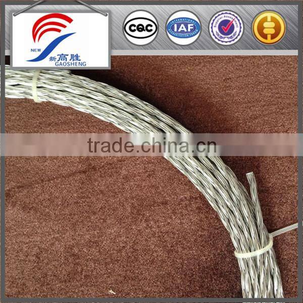3x3 3mm Galvanised Wire Rope for Binding