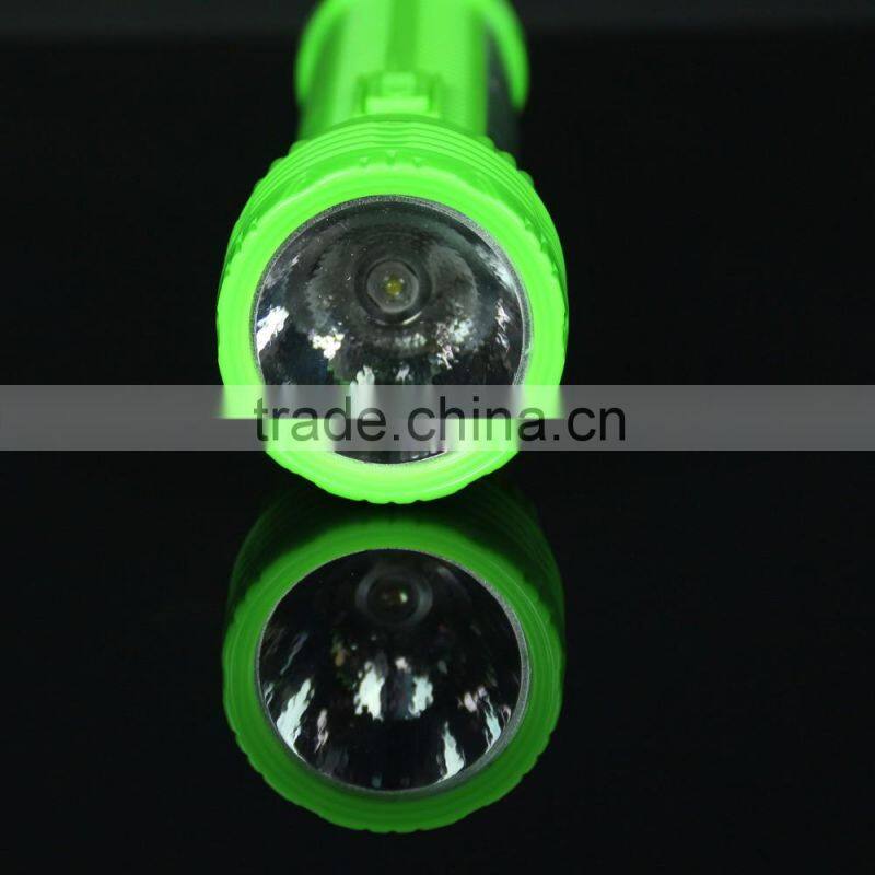 2016 Led Torch Flashlight Electronic Plastic Flashlight Powerful