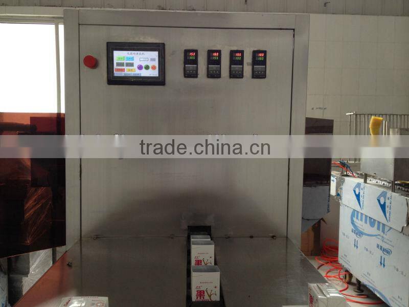 cangzhou factory supply 250ml slim shape juice carton with straw filling packing machine