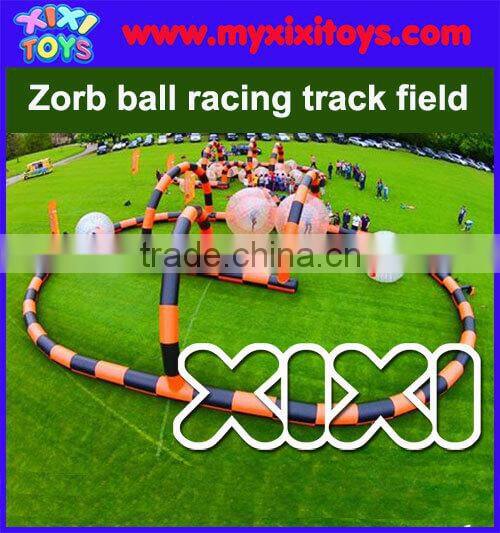 2016 Popular PVC/TPU Inflatable LED Lighting Zorb Soccer Balls