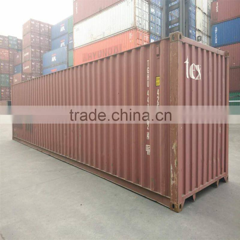 supply 40GP cheap high quality used standard shipping container