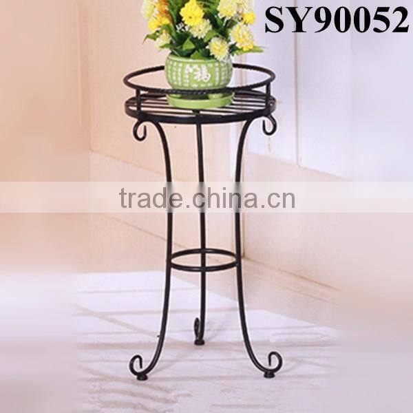 Metal tall wrought iron flower pot stands