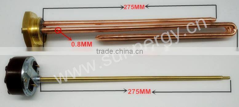 220V 1500W immersion electric heater for solar water heater
