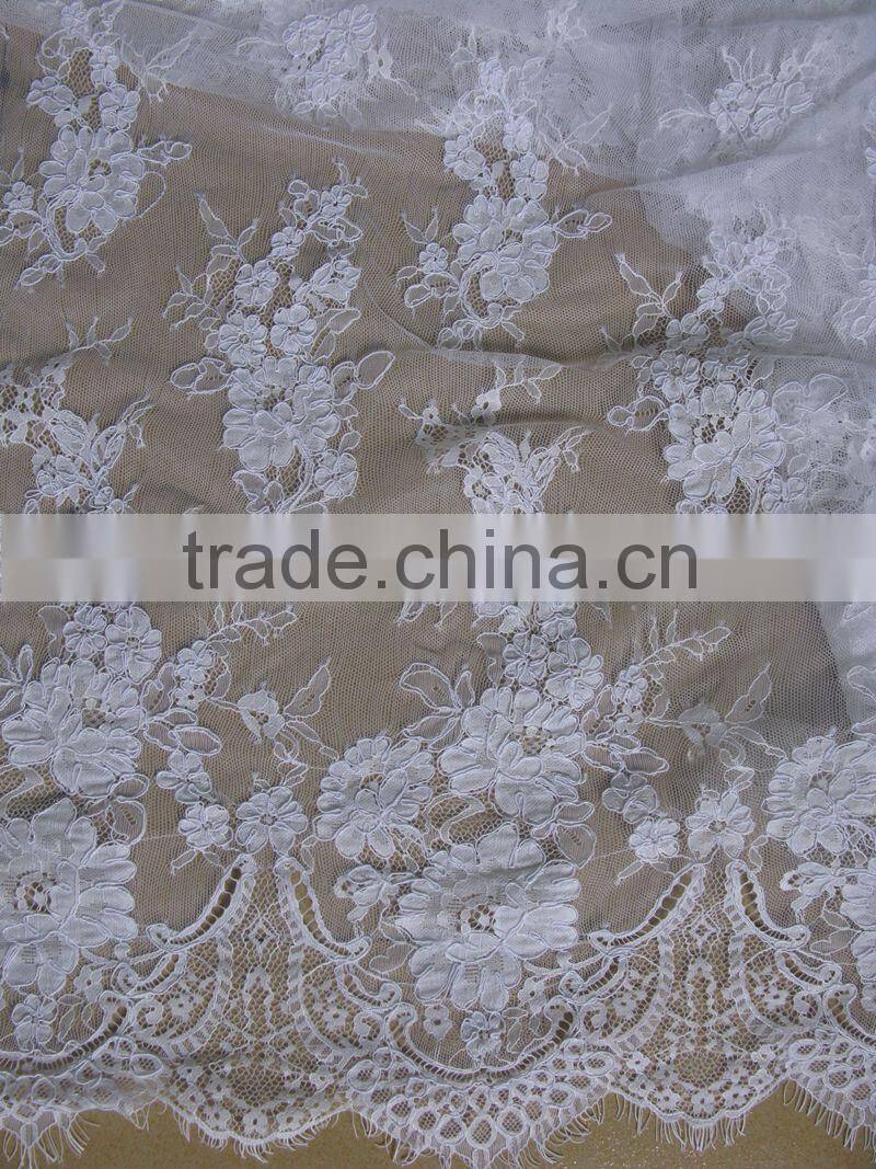 swiss voile laces/Hot sale high quality fashion african negiria french net lace fabric /French lace fabric/