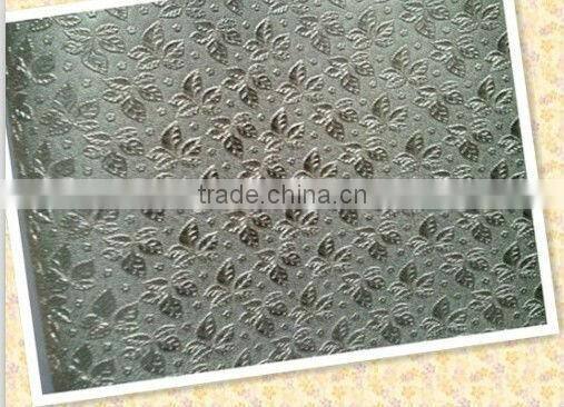 shinning synthetic pvc fancy leather for decoration