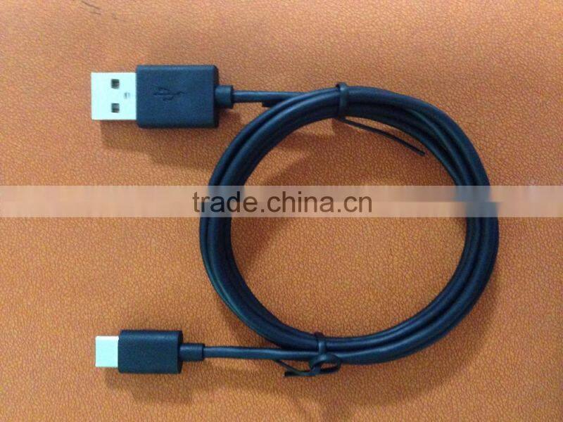 black usb 3.1 c to am cable