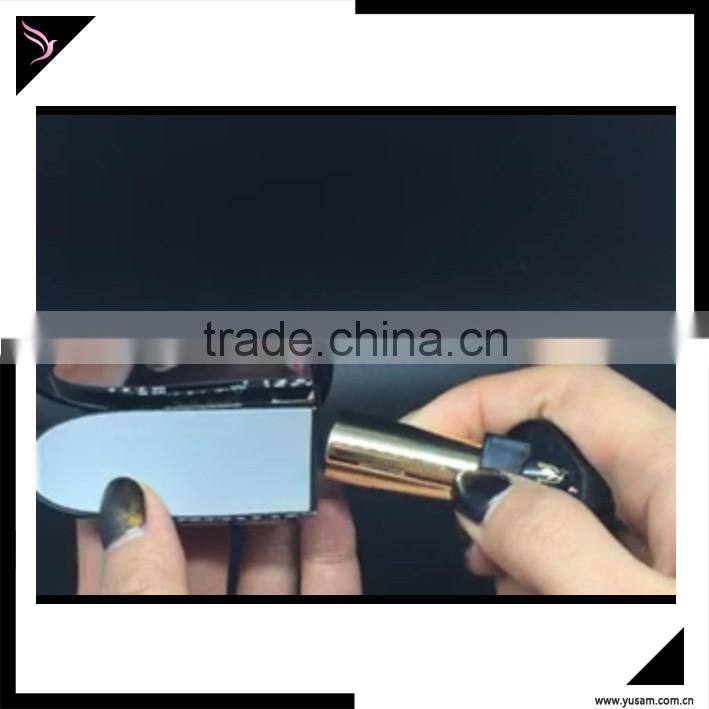 OEM new hot luxury lipstick with mirror lipstick tube and mirror luxury cosmetic packaging with mirror