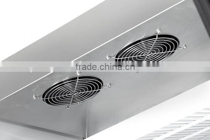 supermarket glass door freezer showcase display