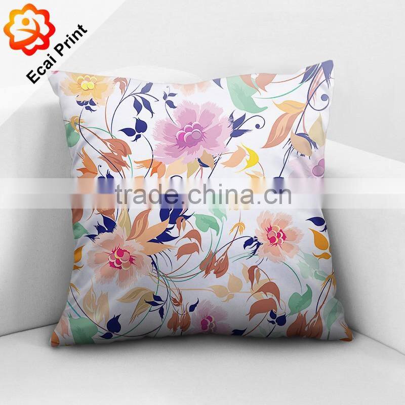 colourful soft factory price digital printing Cushion for decoration