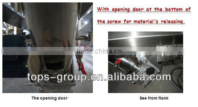 Dust-proof Stainless Steel Flexible Powder Screw Feeder