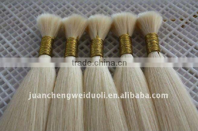 Wholesale Hot Selling Top quality Natural Color Virgin 100% Brazilian hair bulk human hair extension