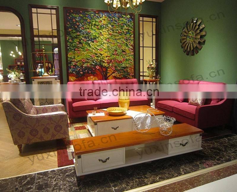 Arabian Modern Sofa in Dubai, New Antique Style Classic Fabric Sofa General Use in Livingroom Furniture