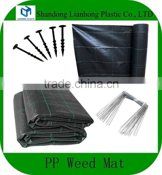 4M Wide Weed Control Landscape Fabric Membrane Ground Cover 100 GSM Heavy Duty