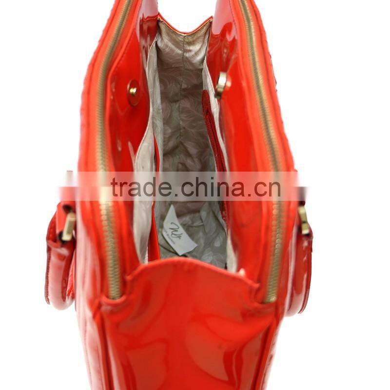 Factory handbag classic women crossbody bag colorful ladies PU leather tote bag