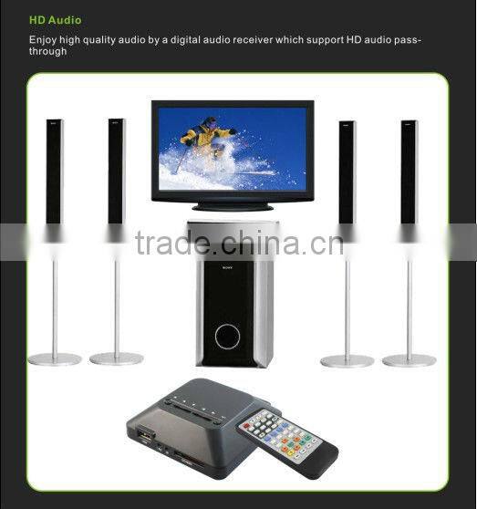 1080P 3D Full HD Media Player HDD media player Digital USB player for TV HDMI output