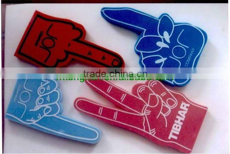 2013 new style and various colours cheering foam hand