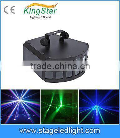 2015 Outdoor Christmas Decoration Stage LED RGBW Double-deck Butterfly Effect Beam Lighting Fixture for Sale Show,KTV,Club,Party