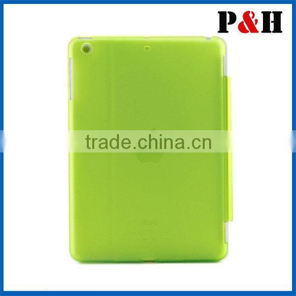 Deluxe Official Design Tri-folding Case Cover For iPad air 1/2 for iPad mini 1/2/3