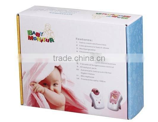 1.5" LCD Screen 2.4GHz Wireless Digital Baby Monitor Kit (Blue)