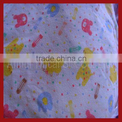 Printed Cotton Ant Fleece Fabric
