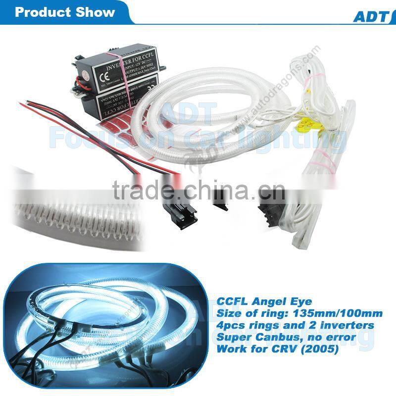 CCFL angel eyes ring 135mm/100mm work for CRV 2005 cars