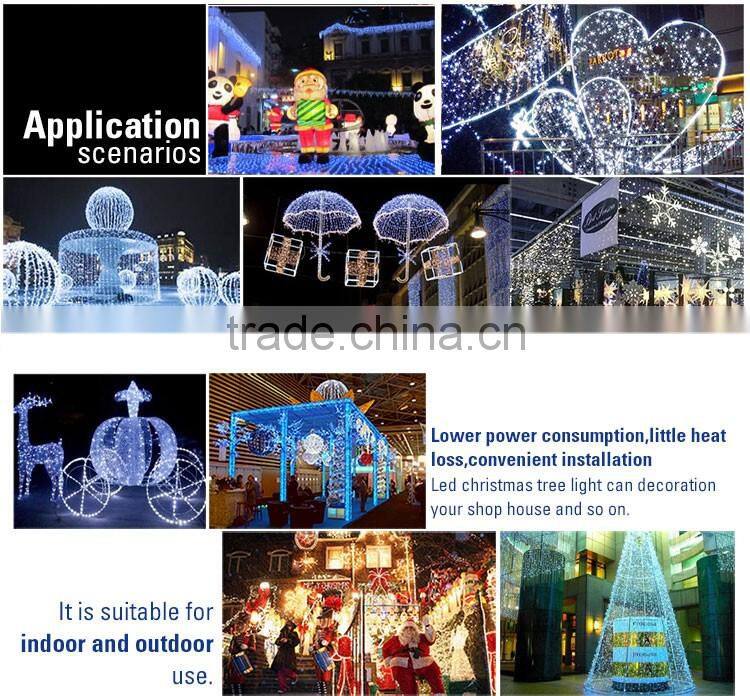 steady wire frame christmas light motif