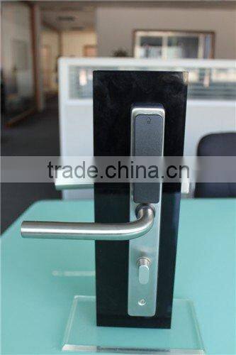 E3061 electronic key card lock with slim euro design and anti-panic function