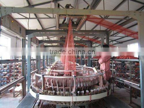 PP and PE mixed knitted plastic mesh bags with drawstring