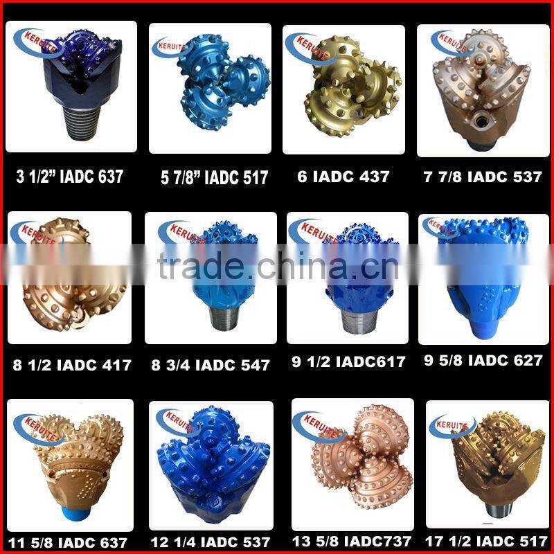 api 17 1/2" insert tooth bit carbide tc tricone drill bits for China manufacturer