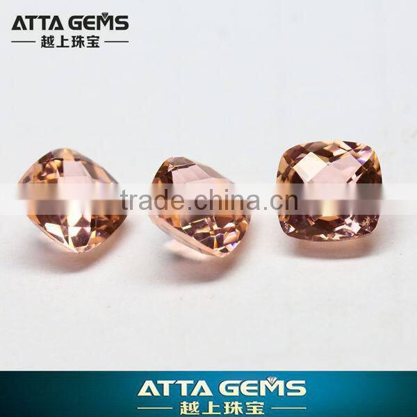 Loose gemstone nano sital champagne #777 for fancy jewelry-nano morganite