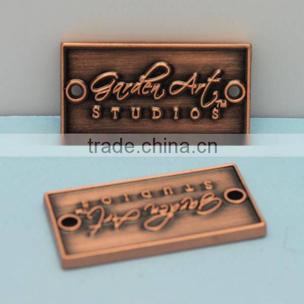 Wholesale Metal caboodles nameplate for custom