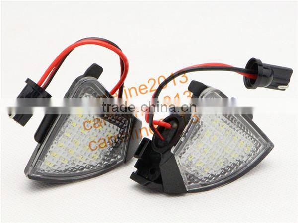 LED Under Mirror Light For Volkswagen EOS Golf 5 MK5 plus Jetta Passat Car lights accessories