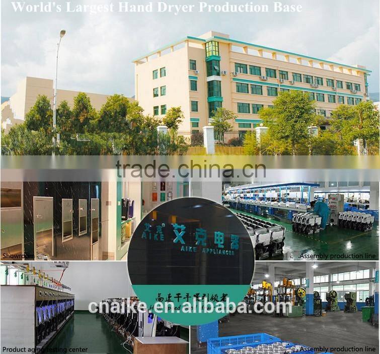 2016 AIKE NEW energy efficiency dualflow Hand Dryer
