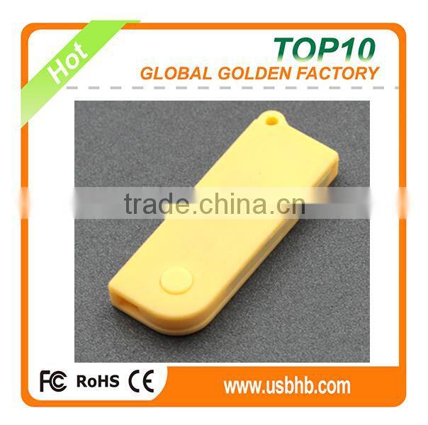 Best Price Rectangle Plastic Swivel usb memory stick