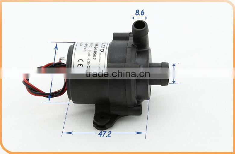 12v 24v dc brushless mini silent pump for hot water dispensers