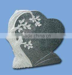 Carved angel monument