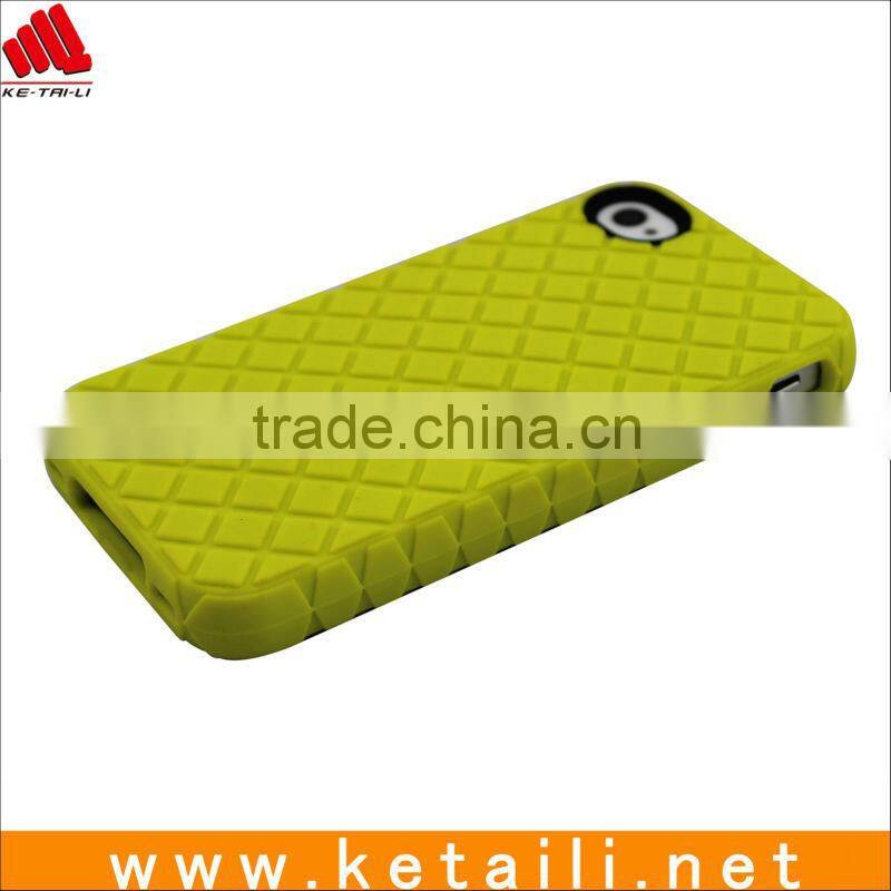 For silicone shockproof iphone case, for iphone 4/4S iphone 5