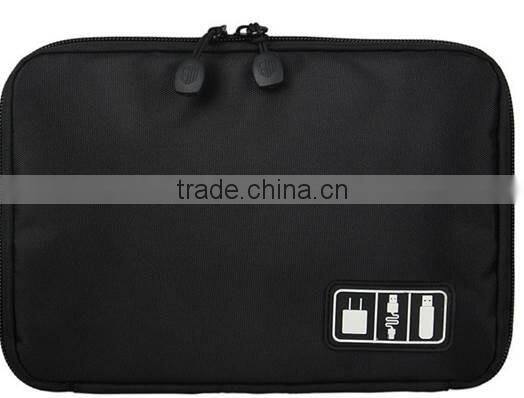 Portable Universal Electronics Accessories Travel Carrying Cable Organizer Bag Case