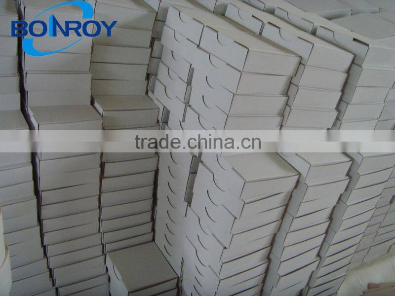 two strips of galvanized steel tape