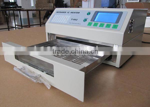 t962 reflow oven, small wave soldering machine, mini desktop reflow oven, taian puhui