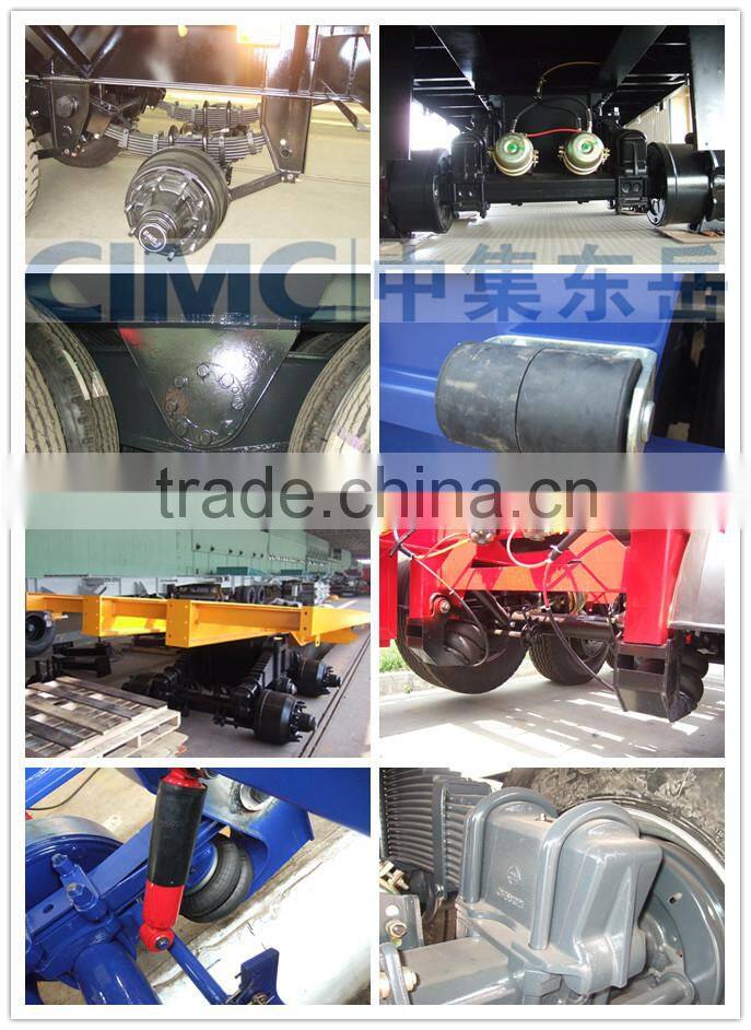 Chinese CIMC Animal Transport Trucks Fence Cargo Trailer