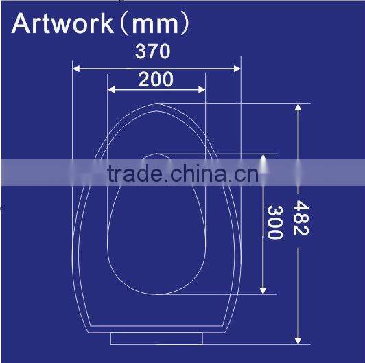 1050 duroplast elongated soft close bidet cover