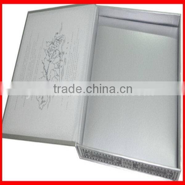 Fashionable yellow Folding shoe Boxes With silk Ribbon