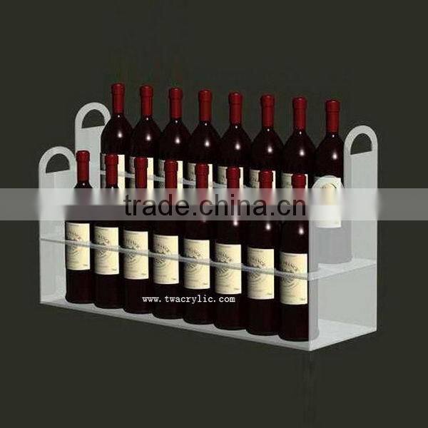 High quality hot-sale acrylic rotating bottle display